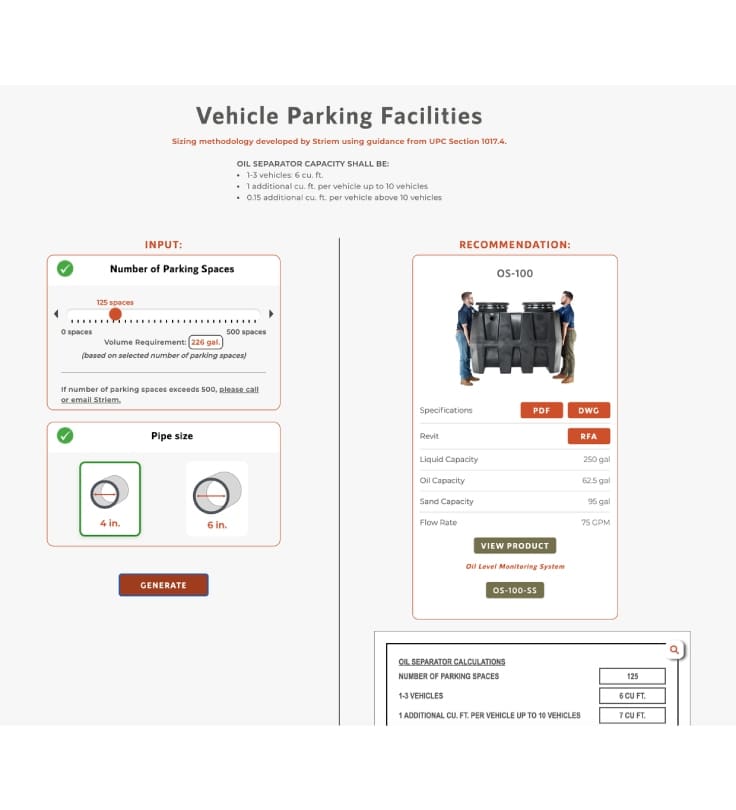 A page with instructions for parking vehicles.