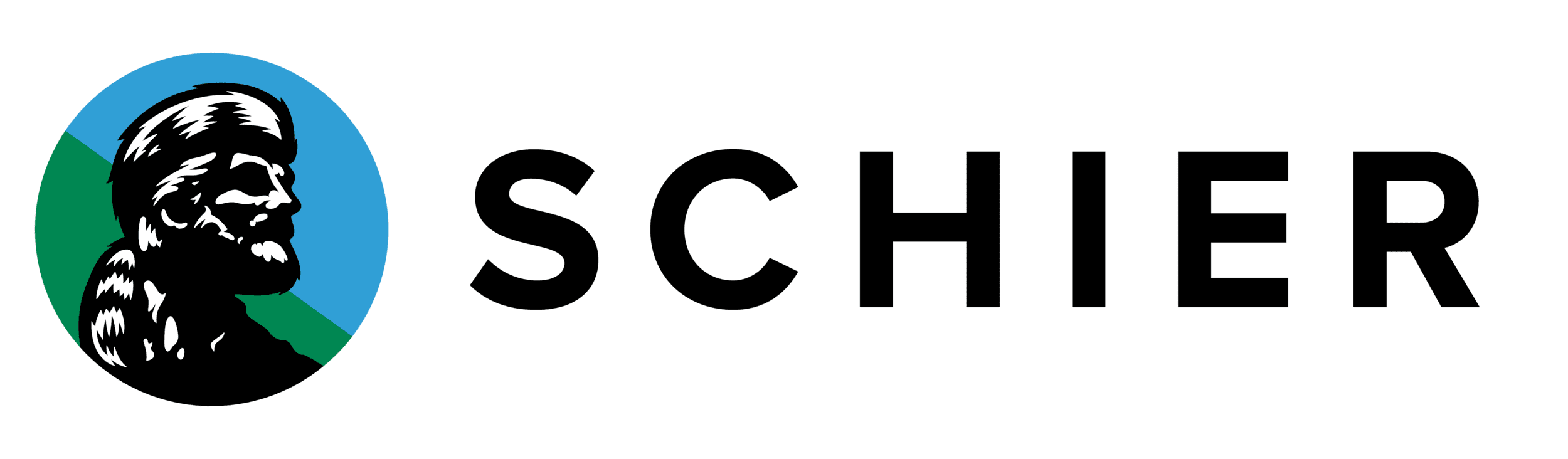 A green background with the word " scho " written in black.